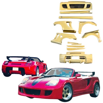 ModeloDrive FRP WI Wide Body Kit 12pc MRS for MR2 Spyder Toyota 00-05 modelodri Foto 1 de 4