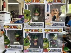 DINOSAURS FUNKO POP VINYL FIGURES EARL FRAN CHARLENE ROBBIE BABY SINCLAIR RARE - Picture 1 of 24