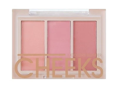 VARS ; LONDON Cheeks 3 color matte blusher palette + face make up blusher palett - Image 1 of 4