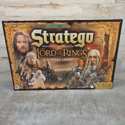 Stratego The Lord of the Rings Trilogy Edition Board Game  2004 - READ - Image 1 of 4
