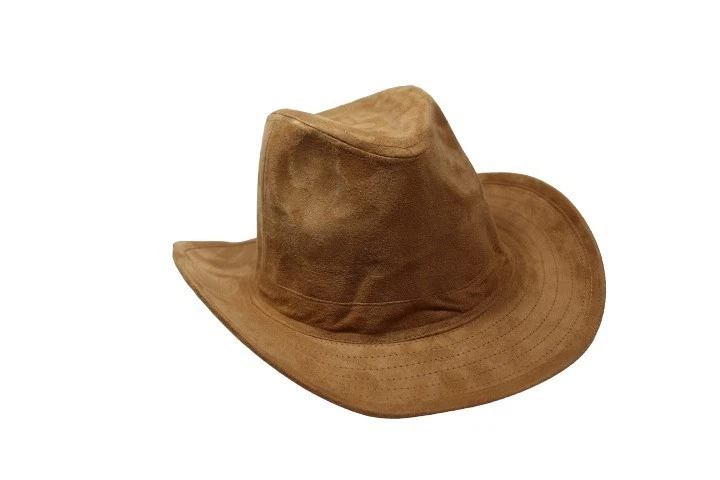 Sombrero de Vaquero Hombres Mujeres Sombreros Occidentales Retro Panamá Gamuza Gorra ISFA Foto 1 de 1