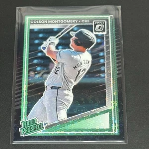 2025 Donruss Baseball Colson Montgomery #139 Optic Black Circles Prizm Free Ship - Picture 1 of 2