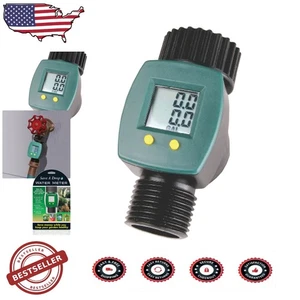 Medidor de agua de plástico duradero, mide con precisión 1/10 galón, carcasa impermeable - Imagen 1 de 8