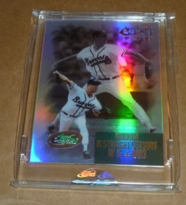 2002 Etopps Internet Exclusive Card Greg Maddux Atlanta Braves Event 15 Straight - Picture 1 of 2