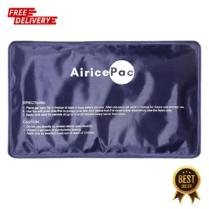 Reusable Gel Ice Packs - 7”x11” Cold Compress for Pain, Swelling, Bruises, Surge - Picture 1 of 5