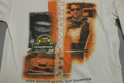 Campeón de la Copa Tony Stewart 2006 de colección para hombre blanco mediano naranja The Home Depot Foto 1 de 4