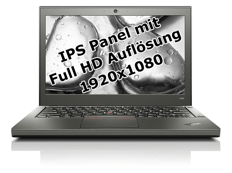 Lenovo ThinkPad X240 i5 4300U 1,9GHz 4GB 128GB SSD 12,5" Win 7 Pro UMTS 1920x108 - Bild 1 von 1