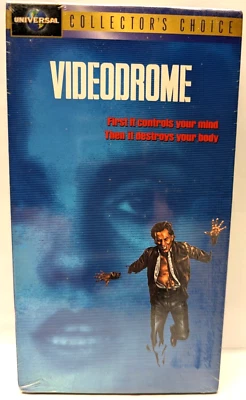 Videodrome VHS Video Tape Movie James Woods Deborah Harry Horror Sealed - Image 1 of 4