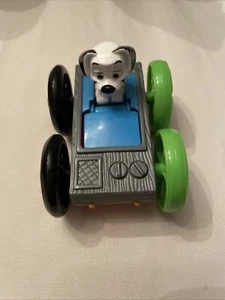 Vintage 1997 McDonald's 101 Dalmations Flip Car - Puppy and Cruella De Vil - Picture 1 of 2