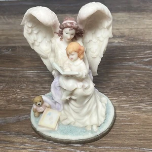 1996 Seraphim Classic Angels to Watch Over Me 78032 Guardian Angel Teaching Girl - Picture 1 of 5