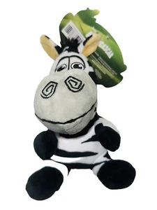 Brand New Madagascar Big Head Plush Marty 6" Toy Factory / Dreamworks - Picture 1 of 1