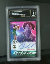 2020-21 Hoops Premium Stock Carsen Edwards AUTO Rookie Ink No.RI-CED Mint 9