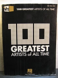 VH1 100 Greatest Artists of All Time Songbook (Piano/Vocal/guitar) - Picture 1 of 16