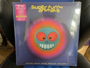 LIMITED RSD SUPER FURRY ANIMALS BRAWD BACH RINGS AROUND THE WORLD YELLOW VINYL - Picture 1 of 4