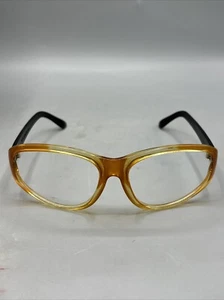 Vintage 1970s Foster Grant USA Sunglasses Eyeglasses Black and Orange Frames - Picture 1 of 12