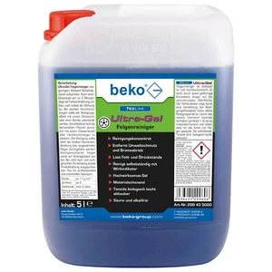 BEKO TecLine Ultra-Gel Felgenreiniger 30L Kanister Alu, Chrom, Stahl, Radkappen - Bild 1 von 8