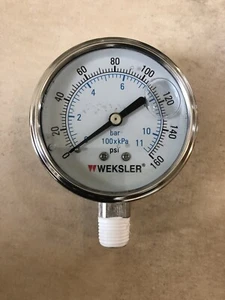 STERIS PRESSURE GUAGE P764324695 0-160 psi/bar - Picture 1 of 1