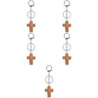 Set of 5 Cross Keychain Gifts for Her Birthday Fideos Para Backpack
