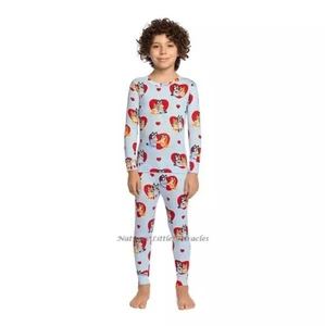 Bluey Boys Pajama Set Size 2T 4 5 6 7 8 Shirt Pants Disney Dog Bingo Big Kid NWT - Picture 1 of 6
