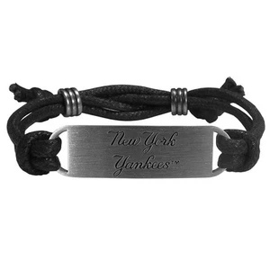 New York Yankees cord bracelet adjustable one size fits most (unisex item) - Picture 1 of 1