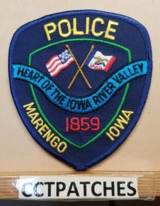 MARENGO, IOWA POLICE SHOULDER PATCH IA - Bild 1 von 2