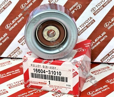 16604-31010 GENUINA TOYOTA 4RUNNER LEXUS IS250 POLEA LOCA SERPENTINA NO.2 OEM Foto 1 de 4