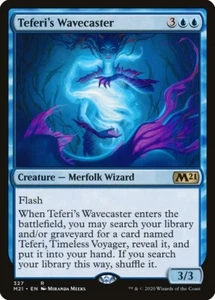 Teferi's Wavecaster (Near Mint NM) MTG Magic - Core Set 2021 - Picture 1 of 1