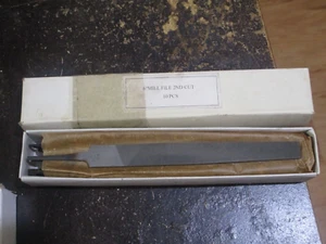 10 NOS 6" Mill 2nd Cut Metal Files Good Quality Import Great Price - Picture 1 of 4