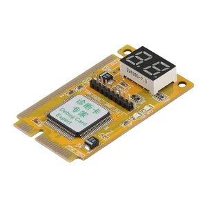 Notebook Diagnostic Card 2-Digit PCI/PCI-E LPC POST Analyzer Tester N6W55702 - Afbeelding 1 van 7