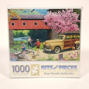 Bits and Pieces Puzzle "Our Favorite Spot" by Kevin Walsh 1000 Pcs NEW Sealed - Picture 1 of 12