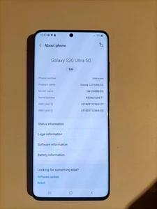 Samsung S20 Ultra 5g - Afbeelding 1 van 6