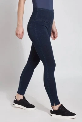 NEW Lysse High Waist Skinny Denim Leggings 13-6174-M1- Indigo Blue- Plus Size 2X - Изображение 1 из 3