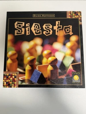 Siesta Goldsieber 1999 • unbespielt • vollständig • mit Holzfiguren • selten - Bild 1 von 4