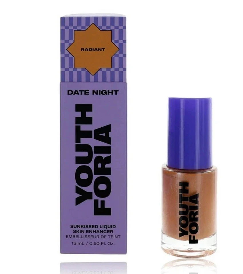 Potenciador de piel líquido Youth Foria Sunkissed tono radiante nuevo con caja 15 ml Foto 1 de 1