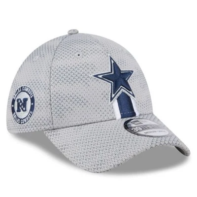 Кепка New Era 39IRTY NFL Dallas Cowboys серая боковая линия на поле мужская размер S/M - Изображение 1 из 4
