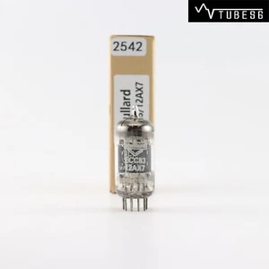A ECC83 12AX7 TUBE MULLARD Ring Getter Rib Plate - Bild 1 von 5