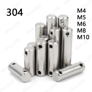 Pin de toalla de acero inoxidable 304 pasador paralelo pasador rodillo con dos orificios M4 M5 M6 M8 - Imagen 1 de 6