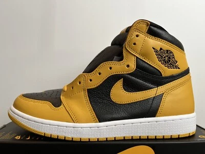 Nike Air Jordan 1 Retro Alto OG "Polen" Blanco Negro 555088-701 Para hombres 10.5 Foto 1 de 4