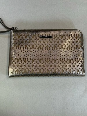 Bolso sin asas doble Stella & Dot - Espejo perforado metálico y tarjetero Foto 1 de 4