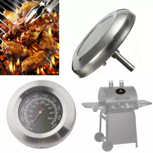 Stainless Steel Bimetal Oven Thermometer Pizza BBQ Cooking Tool 50-500℃ - Picture 1 of 8