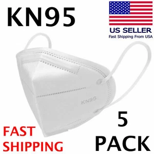 5 PCS Protective Face Coverings Free Shipping USA - Picture 1 of 3
