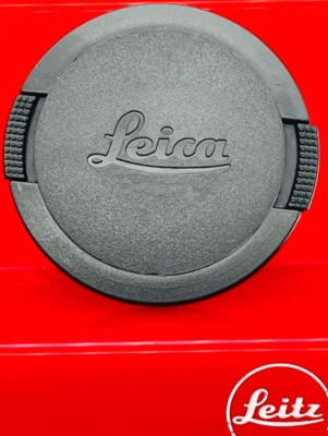 Tapa de lente frontal Leica, {E55}, #14289, con logotipo Leica Foto 1 de 2