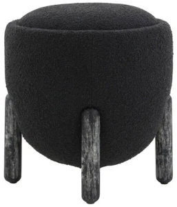 Safavieh CLARABELLA UPHOLSTERED OTTOMAN, Reduced Price 2172754444 SFV4800B - Picture 1 of 4