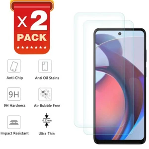 2x For Motorola moto g stylus/Power/5G/play 2023 Tempered Glass Screen Protector - Picture 1 of 12