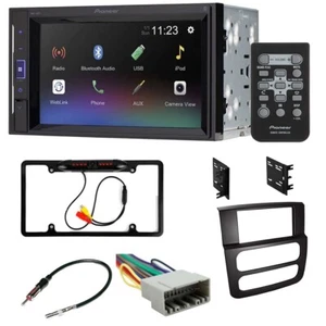 Pioneer DMH-241EX Bluetooth Car Stereo Camera Package for 2002-05 Dodge RAM 1500 - Picture 1 of 4