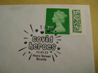 2022 Royal Mail 2nd Cancellation on "Thank You Heroes" issued ON 03/23 - Image 1 of 4