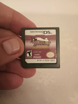 Ace Attorney Investigations: Miles Edgeworth (Nintendo DS) Authentic Cart Only - Image 1 of 4