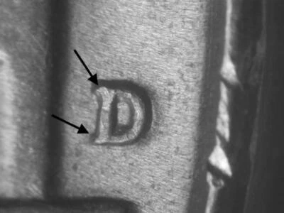 1940-D  RPM#??? D/D Tilted Choice BU/Gem Jefferson Nickel Super Rare!!#3 - Image 1 of 3