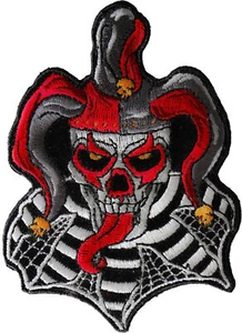 Jester Skull Patch - 3x4.1 inch - P7034 - Bild 1 von 5