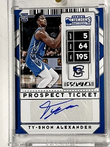 20-21 Panini Contenders Ty-Shon Alexander Auto Rookie VARIATION RC #109 Bluejays - Picture 1 of 2